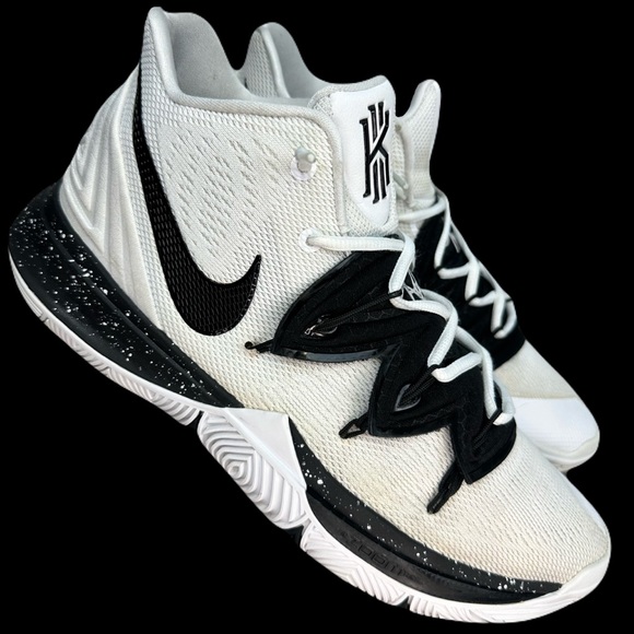 kyrie irving 5 black and white
